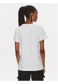 Pinko T-Shirt 100789 A1P8 Biały Regular Fit. Kolor: biały. Materiał: bawełna #3