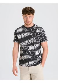 Sinsay - Koszulka Hot Wheels - szary. Kolor: szary