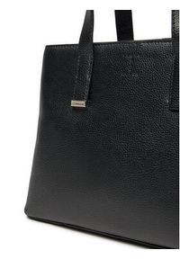 Calvin Klein Torebka Ck Plaque Small Tote K60K612781 Czarny. Kolor: czarny. Materiał: skórzane #4