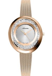 Zegarek Adriatica Zegarek damski Adriatica A3771.9147QZ różowe złoto. Kolor: złoty, wielokolorowy, różowy #1