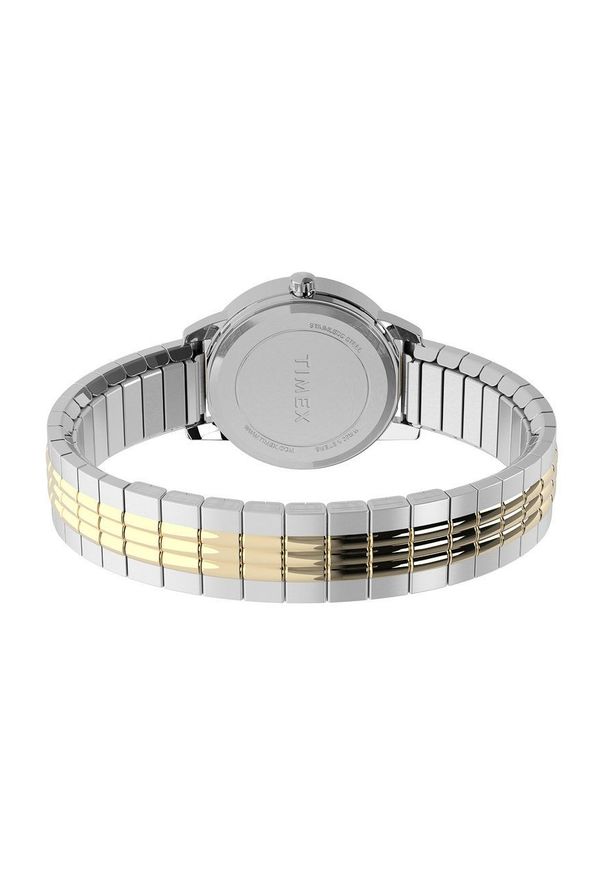 Timex - Zegarek TW2U08500. Kolor: srebrny. Materiał: materiał