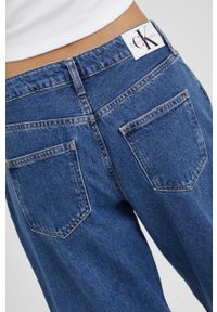 Calvin Klein Jeans jeansy J20J218615.PPYY damskie high waist. Stan: podwyższony. Kolor: niebieski #2