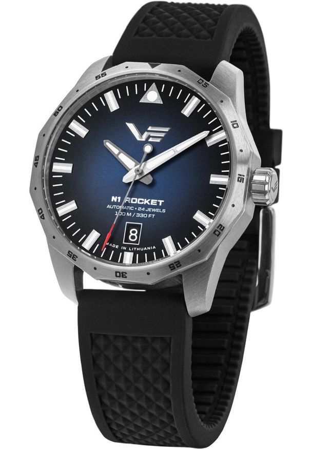 Zegarek Vostok Europe Zegarek męski Vostok Europe NH35A-125A748SB czarny. Kolor: czarny