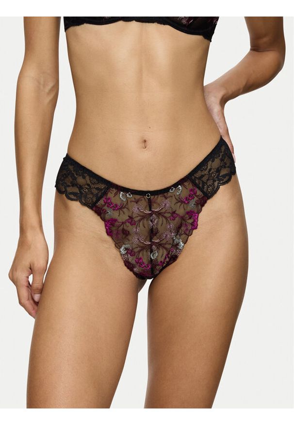 Triumph Figi brazylijskie Sensual Spotlight 10219848 Czarny. Kolor: czarny. Materiał: syntetyk