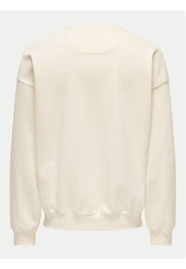Only & Sons Bluza Alta 22030885 Écru Oversize. Materiał: bawełna