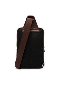 TOMMY HILFIGER - Tommy Hilfiger Saszetka Th Flag Monogram Sling Pack AM0AM14140 Brązowy. Kolor: brązowy. Materiał: skóra #3