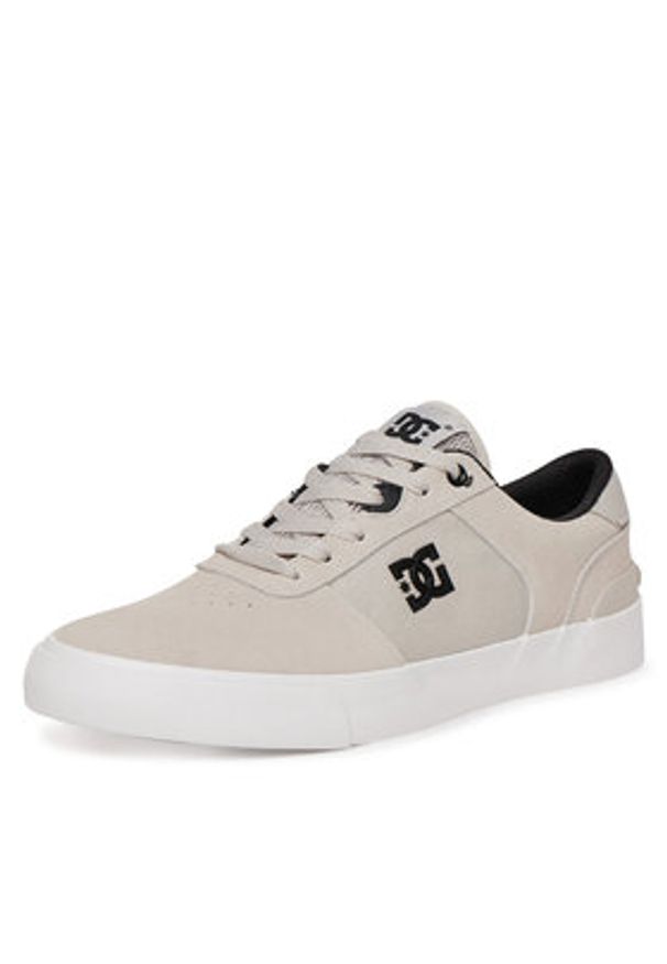 DC Tenisówki AW247501 Szary. Kolor: szary. Materiał: zamsz, skóra