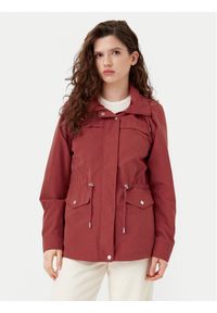 only - ONLY Parka New Starline 15218612 Czerwony Regular Fit. Kolor: czerwony. Materiał: syntetyk #1