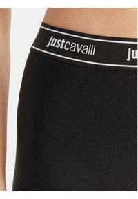 Just Cavalli Legginsy 80PAC100 J0108 Czarny Skinny Fit. Kolor: czarny. Materiał: syntetyk #3