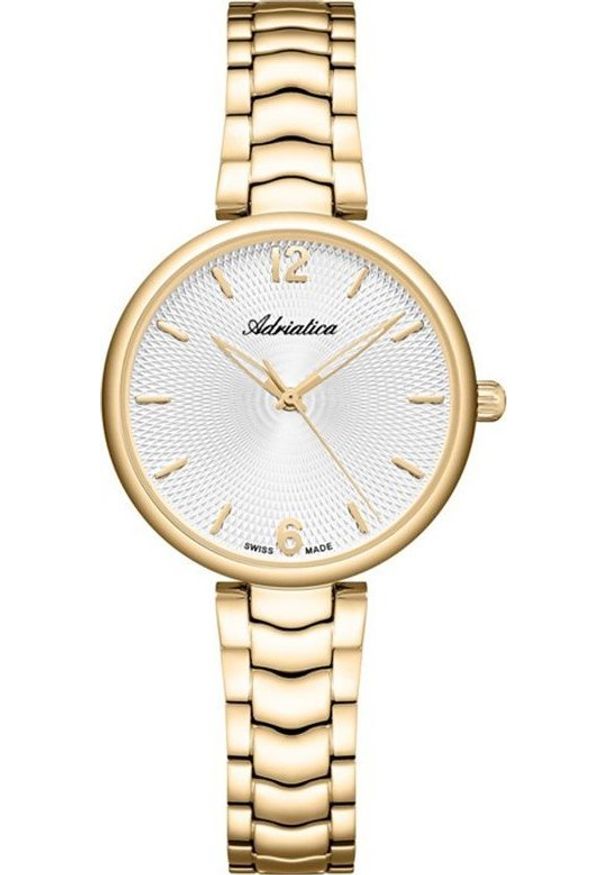 Zegarek Adriatica Zegarek damski Adriatica A3790.1153Q złoty. Kolor: złoty
