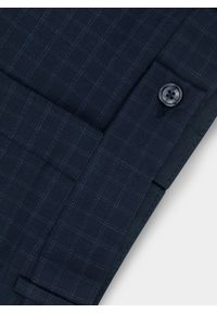 Pako Lorente - Granatowe spodnie garniturowe P21WF-6G-073-G-S. Kolor: niebieski. Materiał: wiskoza, poliester, elastan #10