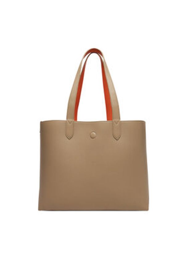 TwinSet - TWINSET Torebka 251TB7300 Beżowy. Kolor: beżowy. Materiał: skórzane