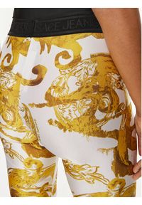 Versace Jeans Couture Kolarki 76HAC106 Biały Skinny Fit. Kolor: biały. Materiał: syntetyk #3