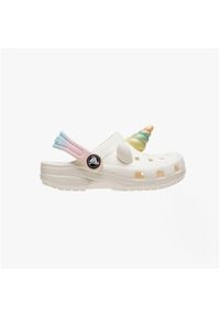 Klapki dziecięce Crocs Classic IAM Rainbow Unicorn CgT. Kolor: biały