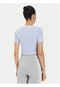 Adidas - adidas T-Shirt 3-Stripes Baby IP0658 Fioletowy Slim Fit. Kolor: fioletowy. Materiał: bawełna