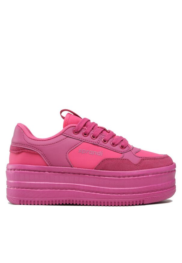 Sprandi Sneakersy WP40-22168Y Różowy. Kolor: różowy. Materiał: materiał