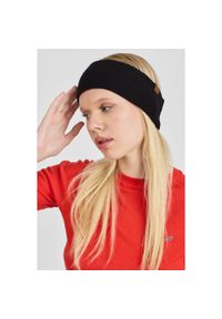 WOOLONA - Opaska z 100% Wełny Merino Woolona Nivvra. Kolor: czarny. Materiał: wełna. Styl: sportowy #1