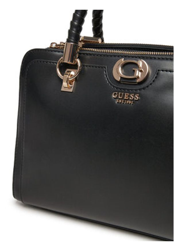 Guess Torebka HWVG95 31060 Czarny. Kolor: czarny. Materiał: skórzane