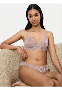 Triumph Biustonosz z fiszbiną Amourette 10209574 Różowy. Kolor: różowy. Materiał: syntetyk