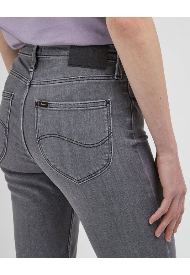 Lee - LEE ELLY DAMSKIE SPODNIE JEANSOWE REGAL GREY L305GSD39