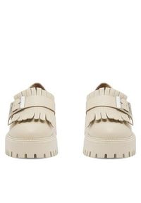 Badura Loafersy DEBORAH-24SS200 Beżowy. Kolor: beżowy. Materiał: skóra #6