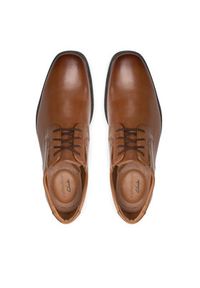 Clarks Półbuty Tilden Plain 261300977 Brązowy. Kolor: brązowy. Materiał: skóra #4