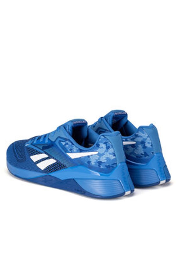 Reebok Buty na siłownię Nano X4 100204677 Niebieski. Kolor: niebieski. Materiał: syntetyk. Sport: fitness