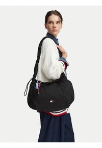 Tommy Jeans Torebka Tjw Icon Charms Hobo AW0AW18783 Czarny. Kolor: czarny #1