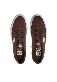 DC Shoes Sneakersy Teknic ADYS300763 Brązowy. Kolor: brązowy. Materiał: skóra #5