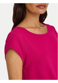 only - ONLY Bluzka 15142784 Różowy Regular Fit. Kolor: różowy. Materiał: syntetyk #5