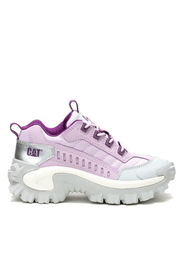 CATerpillar Sneakersy Intruder P111290 Fioletowy. Kolor: fioletowy. Materiał: skóra