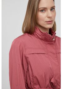 Geox kurtka TOPAZIO damska kolor różowy przejściowa. Okazja: na co dzień. Kolor: różowy. Materiał: włókno. Styl: casual #2