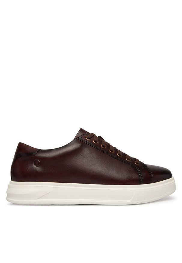 Sneakersy Clarks. Kolor: brązowy