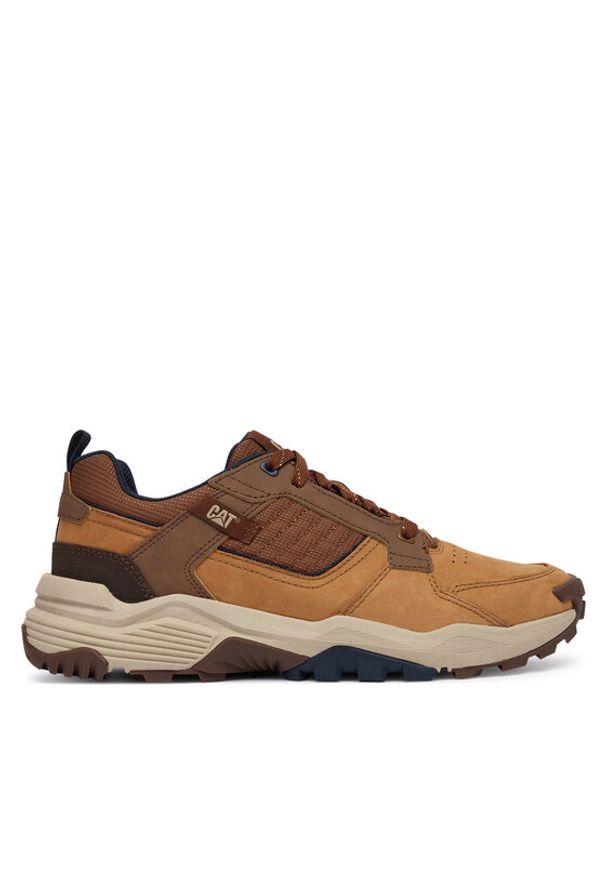 CAT Footwear Sneakersy Grapple Leather P726651 Brązowy. Kolor: brązowy. Materiał: nubuk, skóra