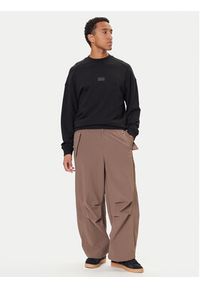 Adidas - adidas Spodnie materiałowe Premium Essentials Utility Parachute JW1087 Brązowy Loose Fit. Kolor: brązowy. Materiał: syntetyk #5