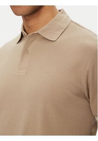 JOOP! Jeans Polo 15 JJJ-17Amare 30046012 Beżowy Modern Fit. Typ kołnierza: polo. Kolor: beżowy. Materiał: bawełna #5