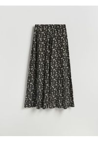 Reserved - Wzorzyste spodnie palazzo - inny. Materiał: dzianina