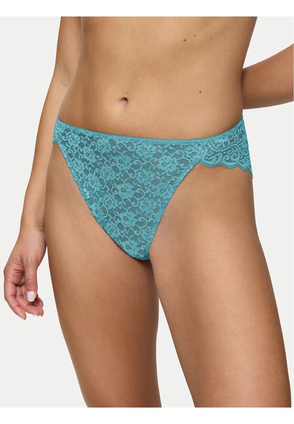 Triumph Figi klasyczne Amourette 10219109 Turkusowy. Kolor: turkusowy. Materiał: syntetyk