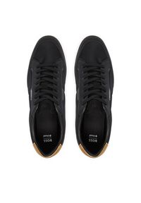 BOSS Sneakersy Nitan 50552879 Czarny. Kolor: czarny. Materiał: materiał #6