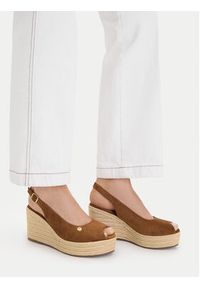 Beverly Hills Polo Club Espadryle EO-R26SS03466 Brązowy. Kolor: brązowy. Materiał: materiał #5