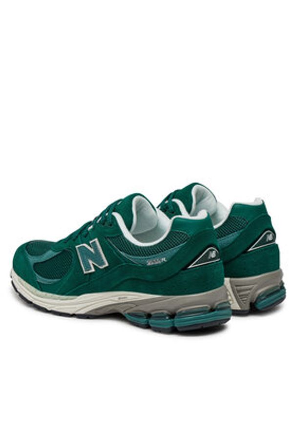 New Balance Sneakersy M2002RFK Zielony. Kolor: zielony. Materiał: skóra, zamsz