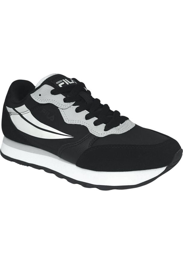 Buty sneakersy damskie Fila Hypert. Kolor: czarny. Sport: turystyka piesza