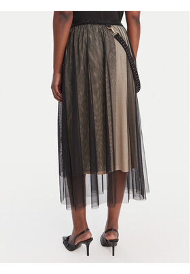 Liu Jo Sport Spódnica tiulowa TA6165 J5433 Czarny Regular Fit. Kolor: czarny. Materiał: syntetyk. Styl: sportowy