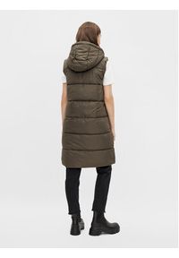 Pieces Bezrękawnik 17117414 Khaki Regular Fit. Kolor: brązowy. Materiał: syntetyk. Długość rękawa: bez rękawów #3