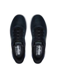 skechers - Skechers Sneakersy Go Walk Flex-New World 216505/NVLM Granatowy. Kolor: niebieski. Materiał: materiał #5