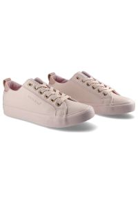 Różowe Trampki Cross Jeans Damskie Modne Półbuty. Okazja: na co dzień. Kolor: różowy. Materiał: guma, materiał, syntetyk. Sezon: wiosna, lato. Styl: klasyczny, casual, elegancki #4