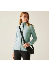 Regatta - Polar damski rozsuwany Ened. Kolor: zielony. Materiał: polar. Sport: turystyka piesza #1