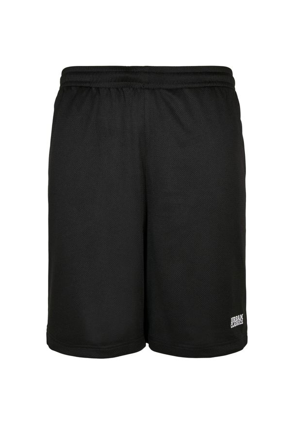 Urban Classics - Męskie Spodenki Z Siateczki. Kolor: czarny. Sport: turystyka piesza