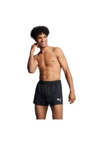 Kąpielówki męskie Puma, Short Shorts, Czarne. Kolor: czarny. Materiał: poliester