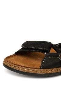 Go Soft Sandały WI23-4773-05 Czarny. Kolor: czarny. Materiał: nubuk, skóra #7